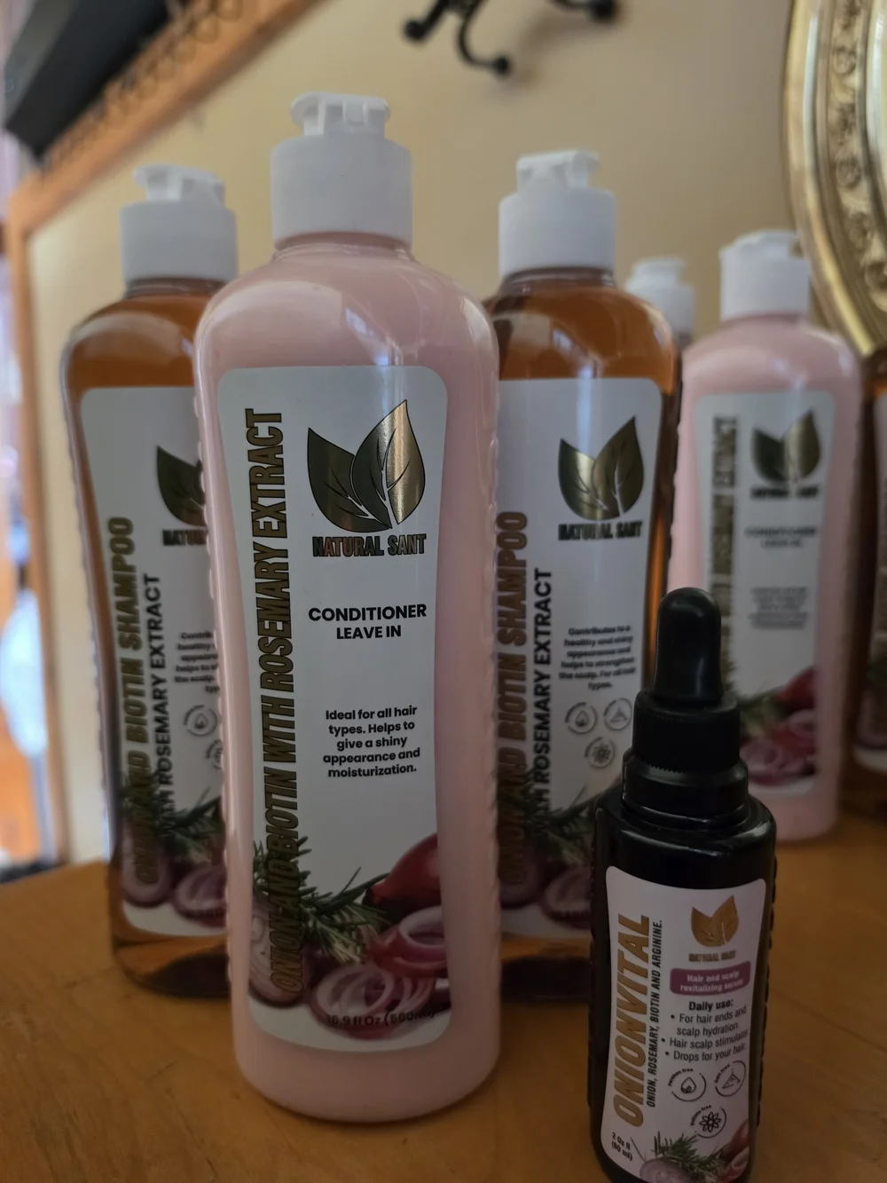 Rosemary Extract Pink Shampoo And Leave-In Conditioner - - Picture 2 of 5